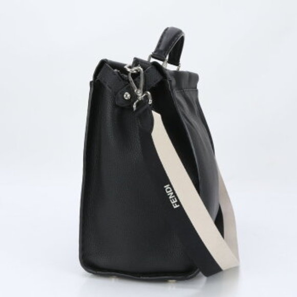 Christian Dior Cannage Lady Denim Handbag Tote Clear Handle - Picture 4 of 9